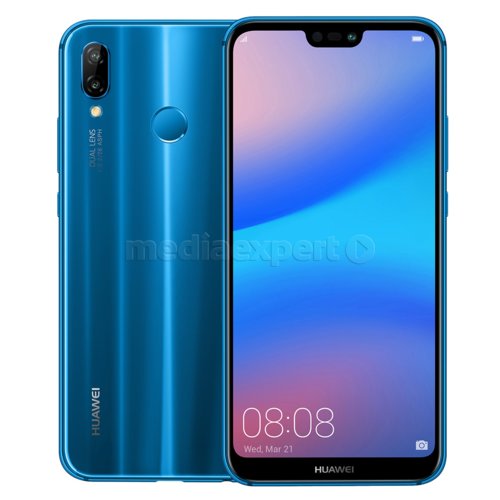 huawei p20 lite niebieski smartfon ceny i opinie w media expert