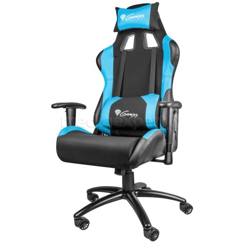 Genesis Nitro 550 Czarno Niebieski Fotel Ceny I Opinie W Media