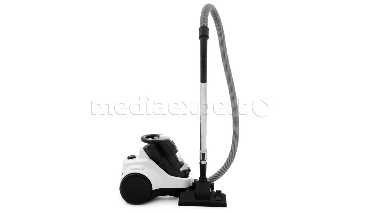 Electrolux EC41-2SW Ease C4 zakloze stofzuiger, 700 W, 1,8 liter, 80 decibel, staal, wit