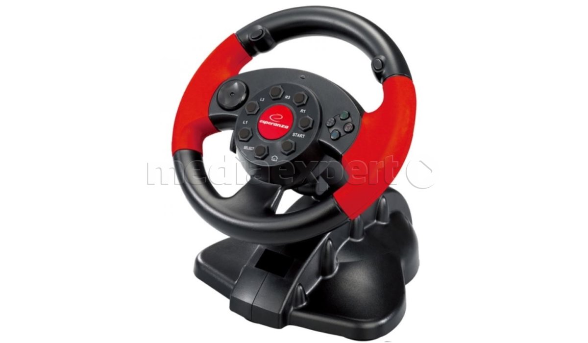 ESPERANZA High Octane (PC/PS2/PS3) Kierownica ceny i opinie w Media