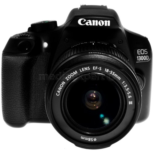 Canon Eos 1300d Iii 18 55mm Obiektyw 75 300mm Plecak Karta