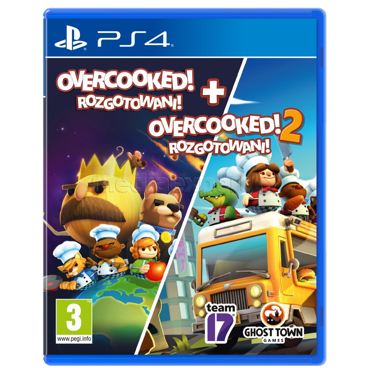 Overcooked! + Overcooked! 2: Rozgotowani Gra PS4 - ceny i ...