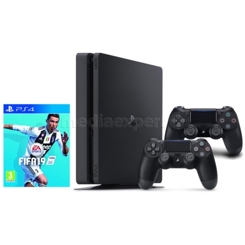Sony Playstation 4 Slim 1tb Czarny 2 Pady Ceny I Opinie Ceneo Pl