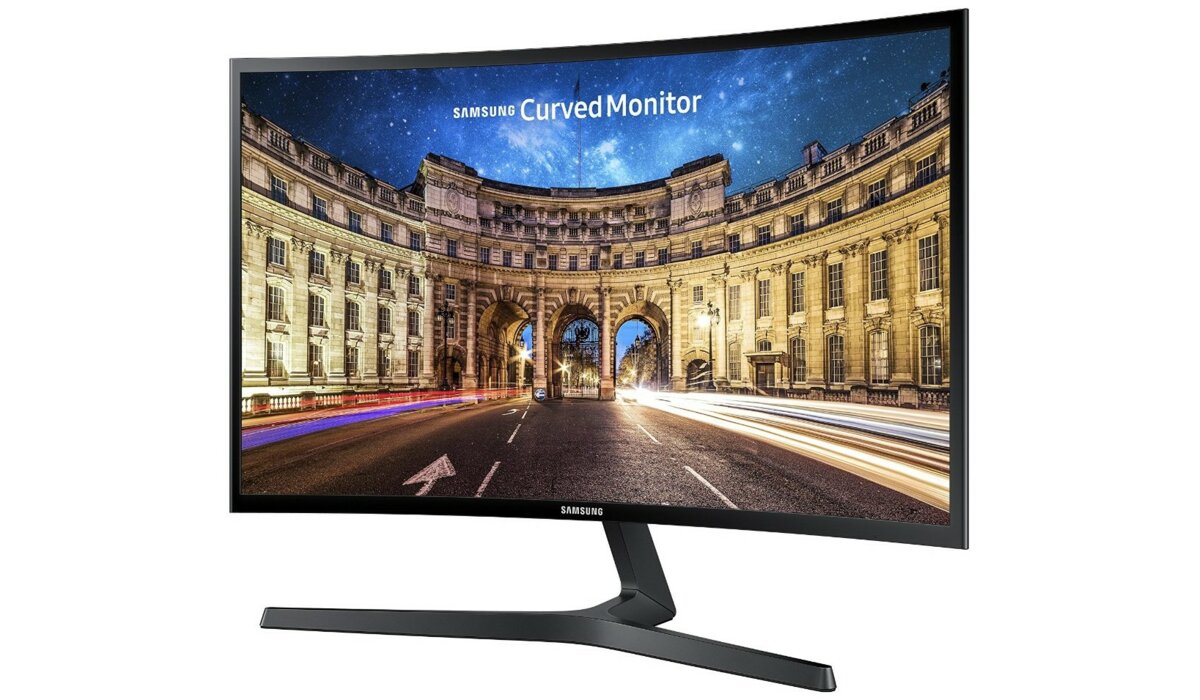 SAMSUNG Curved 24 cale LC24F396 Monitor - ceny i opinie w Media Expert