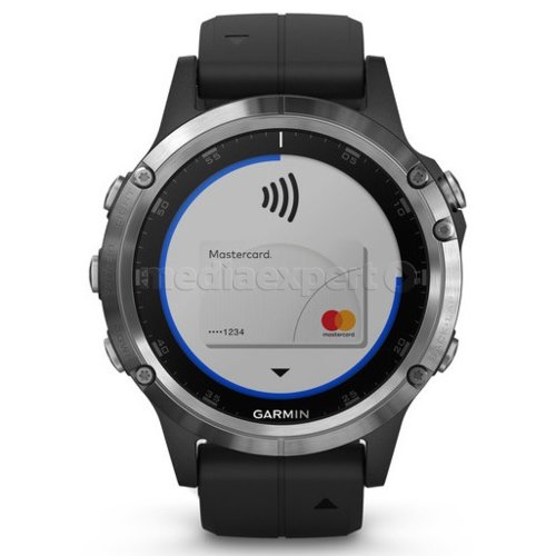 Zegarek sportowy GARMIN Fenix 5 Plus Czarny
