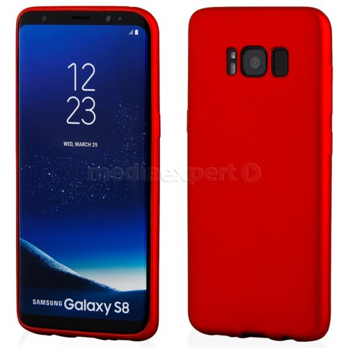 Kltrade Back Case Pudding Slim Do Samsung Galaxy S8 Czerwony Etui Ceny I Opinie W Media Expert