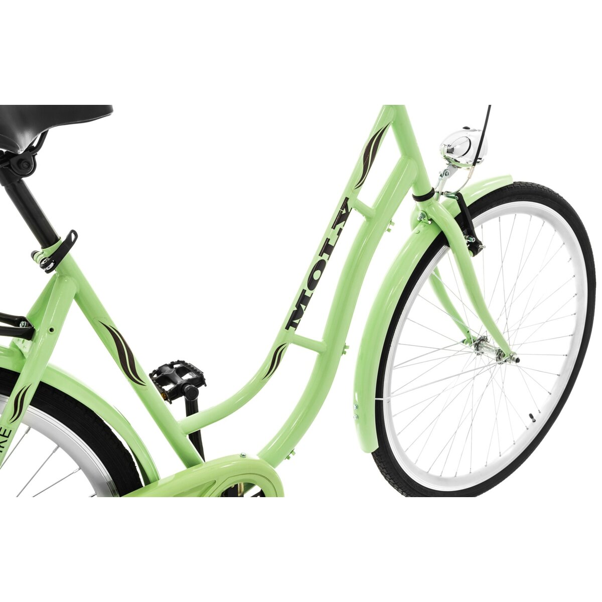 DAWSTAR Moly 1B 28 cali damski Miętowy Rower miejski ceny i opinie w Media Expert