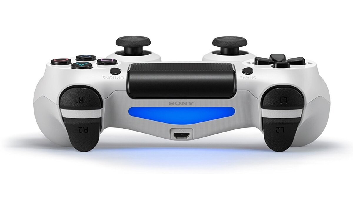 SONY DualShock 4 V2 Biały Kontroler - ceny i opinie w Media Expert