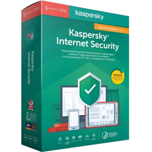 Kaspersky Internet Security Home Student 1 Urzadzenie 1 Rok Kod Aktywacyjny Antywirus Ceny I Opinie W Media Expert