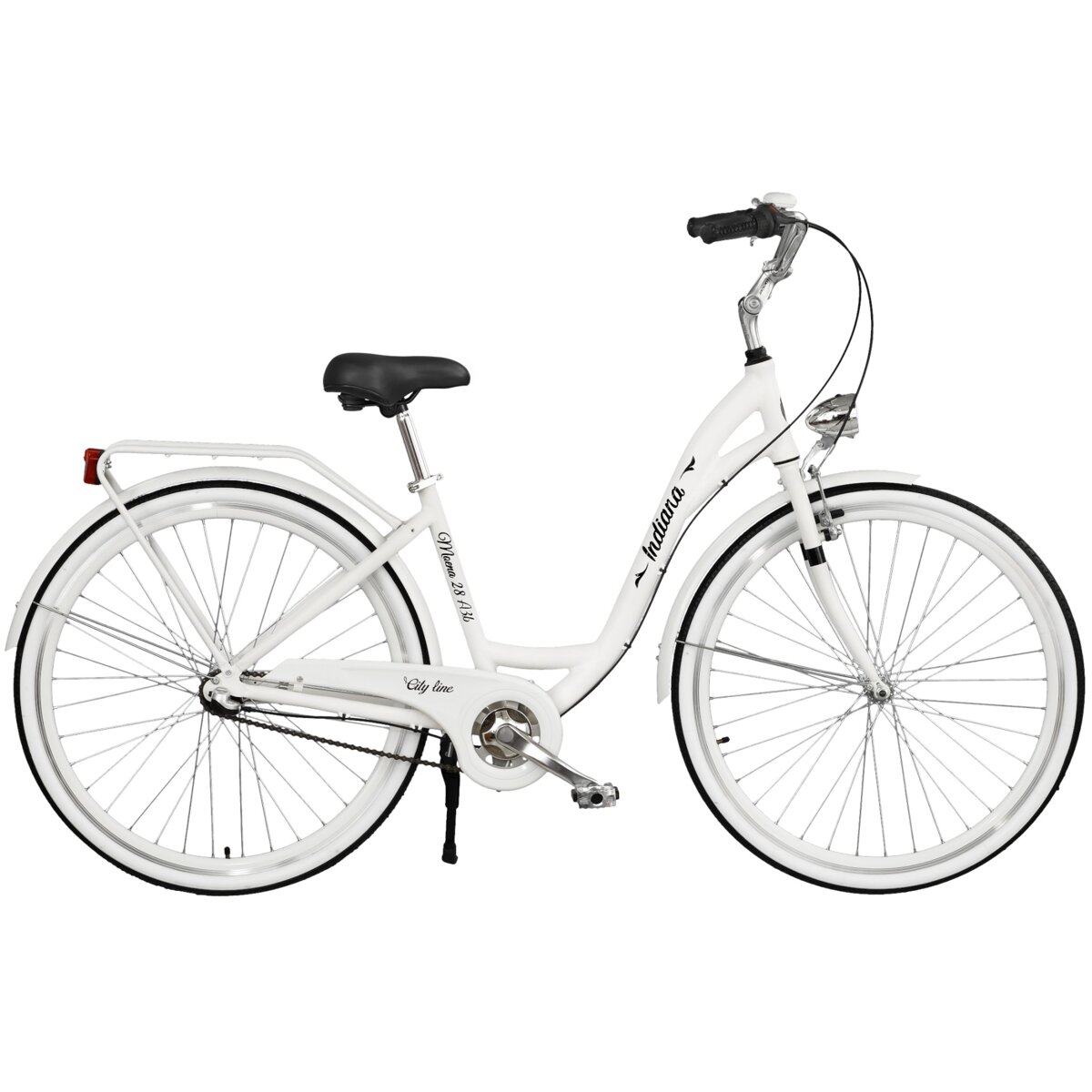 INDIANA Moena A3B 28 cali damski Biały Rower miejski ceny i opinie w Media Expert