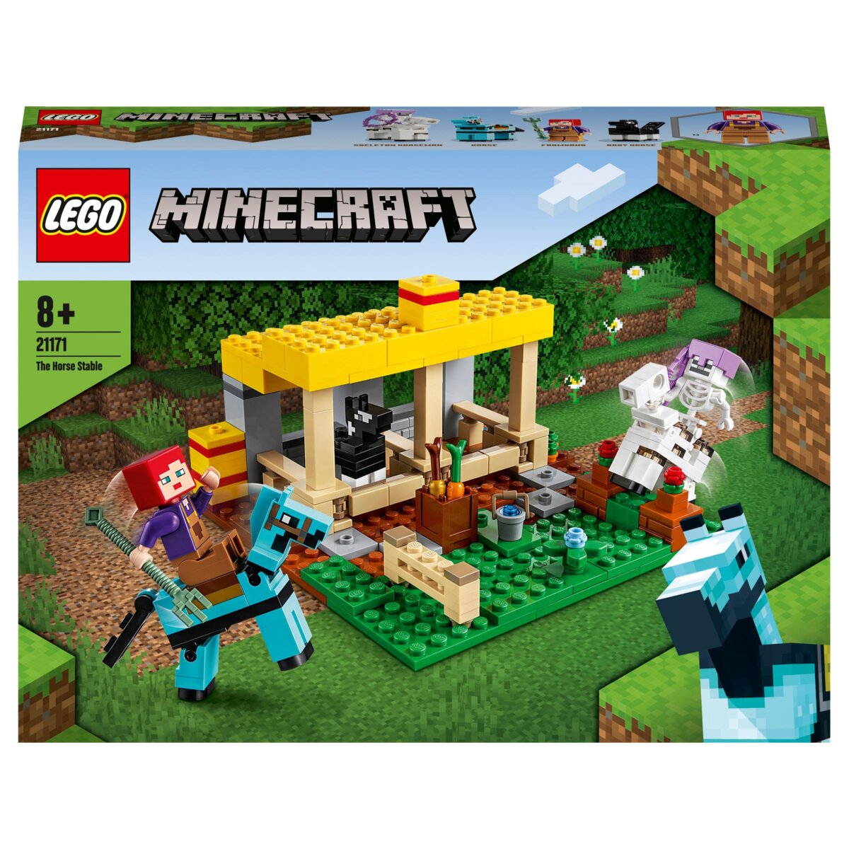 Lego minecraft stajnia 21171