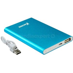 Powerbank VAKOSS TP-2574B 5000 mAh Niebieski