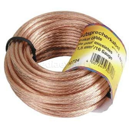 Hama 10 M Kabel Glosnikowy 2x1 5 Ceny I Opinie W Media Expert