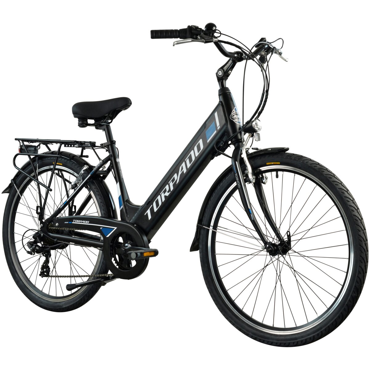 TORPADO Venus D17 26 cali damski Czarny Rower elektryczny ceny i