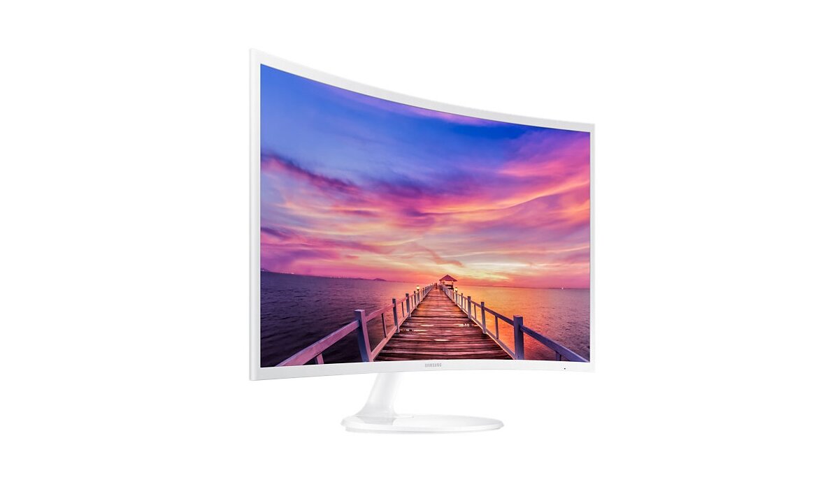 SAMSUNG Curved LC32F391FWUXEN Monitor ceny i opinie w Media Expert