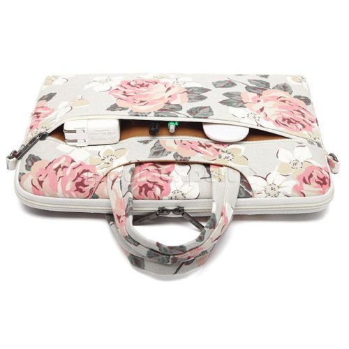 CANVASLIFE Briefcase 1314 cali White Rose Torba na laptopa ceny i