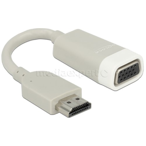 Delock 0 15 M Adapter Hdmi Vga Ceny I Opinie W Media Expert