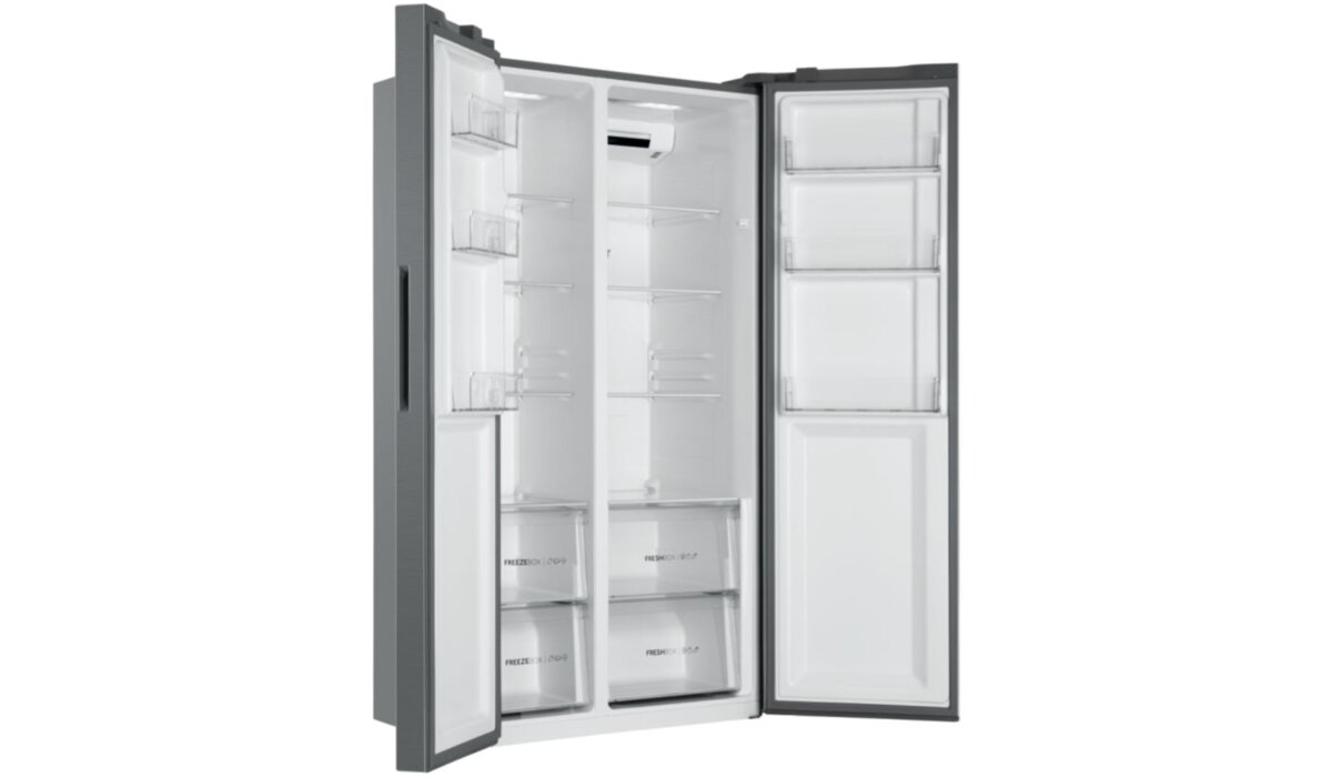 HAIER HSR3918ENPG Side by side Nofrost Lodówka ceny i opinie w Media