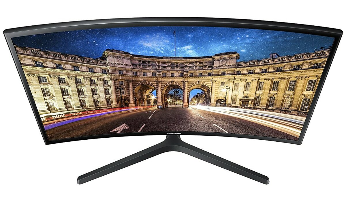 SAMSUNG Curved 24 cale LC24F396 Monitor ceny i opinie w Media Expert