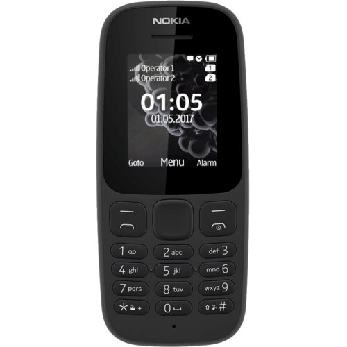 nokia 105 2017 dual sim czarny telefon ceny i opinie w media expert