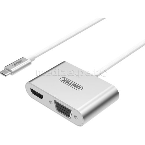 Unitek 0 15 M Kabel Usb Typ C Hdmi Vga Ceny I Opinie W Media