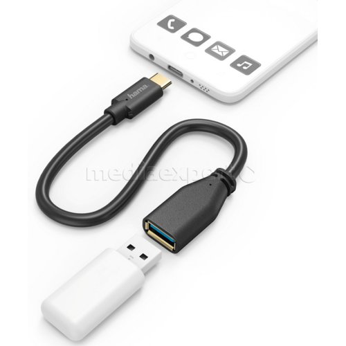 Hama 0 15 M Adapter Usb Usb Typ C Ceny I Opinie W Media Expert