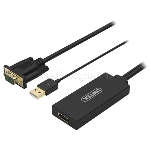 Unitek Y 8711 0 16 M Kabel Hdmi Vga Usb Ceny I Opinie W Media