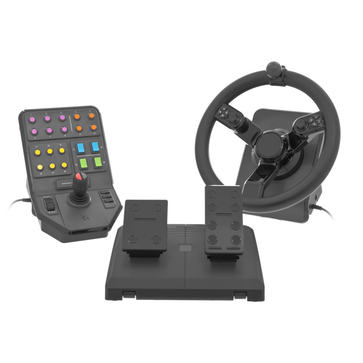 Logitech G Saitek Farm Sim Controller Kompatibel Ps4 LOGITECH G Saitek Farm Sim Controller (PC) Kierownica - ceny i opinie w