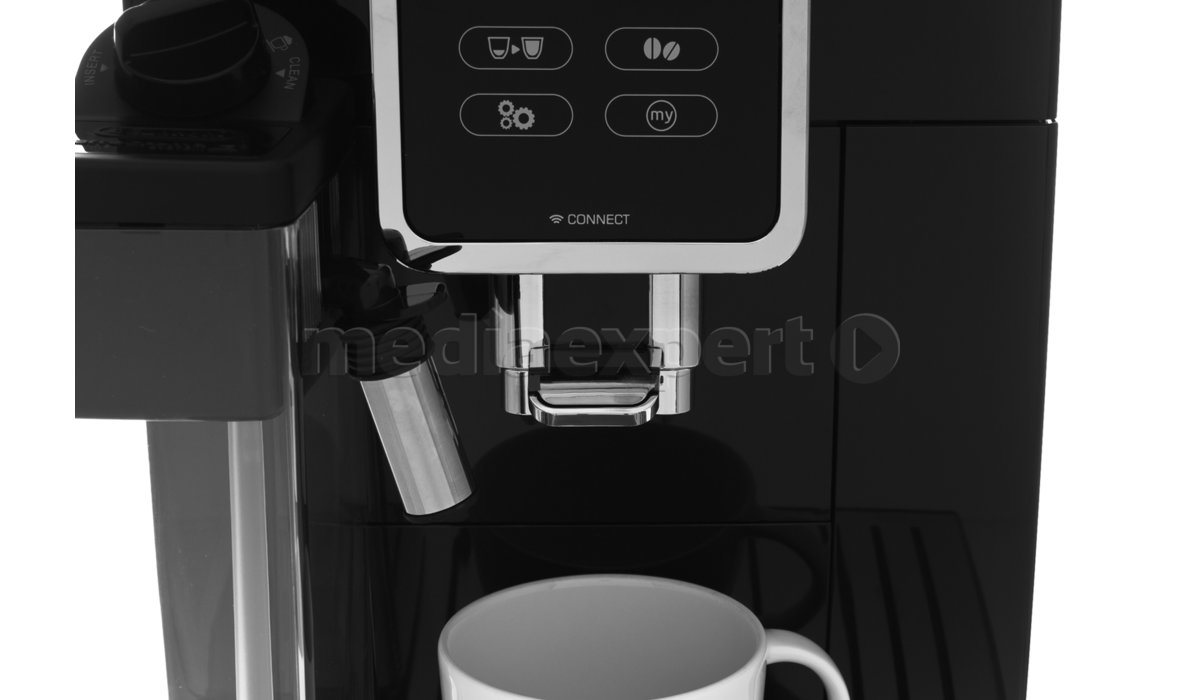 Delonghi Dinamica Plus Ecam 370.85 B Kaffeevollautomat Schwarz DELONGHI Dinamica Plus ECAM 370.85.B Ekspres - ceny i opinie w Media Expert