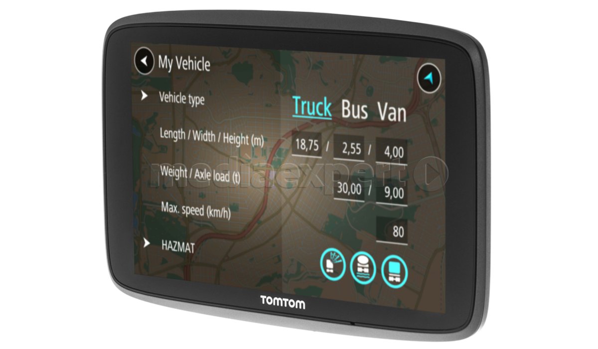 TOMTOM GO Professional 6250 WiFi EU (Dożywotnia aktualizacja
