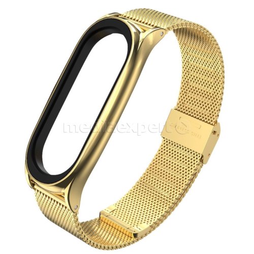 Tech Protect Milaneseband Do Xiaomi Mi Band 5 Zloty Pasek Ceny I Opinie W Media Expert