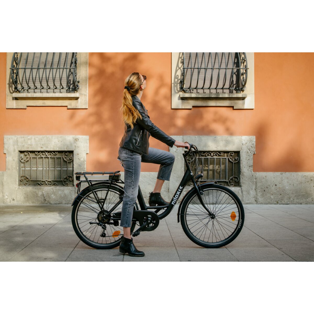 NILOX J5 D18 26 cali damski Czarny Rower elektryczny ceny i opinie w