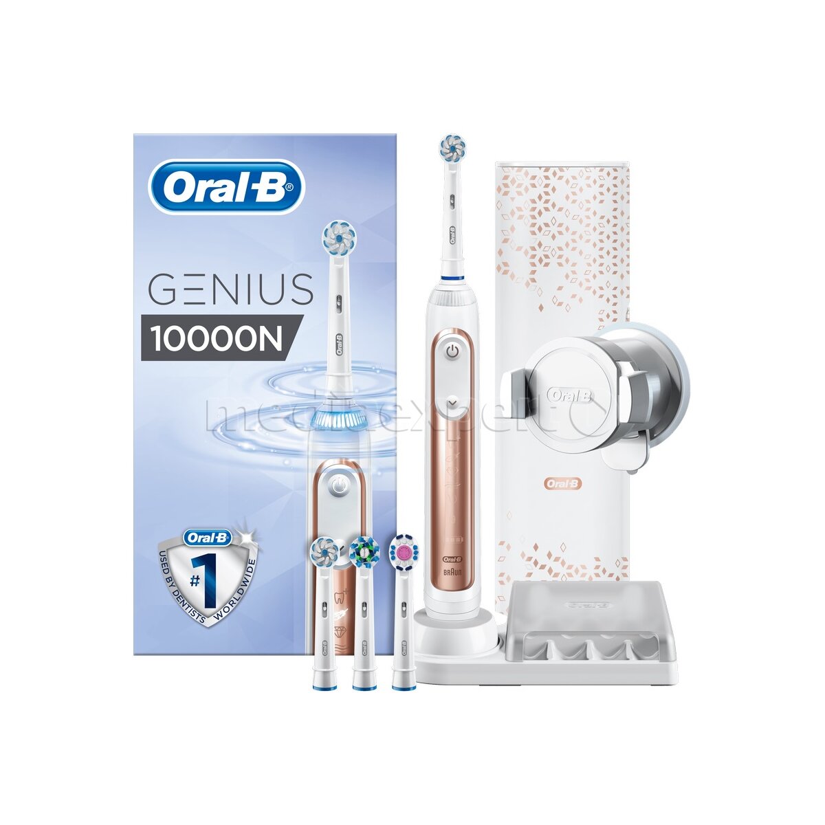 ORALB Pro 10000 Genius Różowe złoto Szczoteczka rotacyjna ceny i