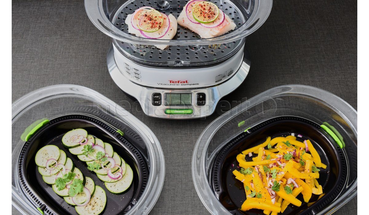 TEFAL VS4003 Vitacuisine Compact Parowar ceny i opinie w Media Expert