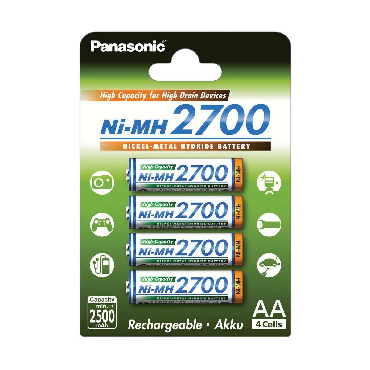 Аккумулятор панасоник 2700
