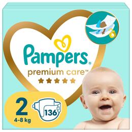 Pieluchy PAMPERS Premium Care 2 (136 szt.)