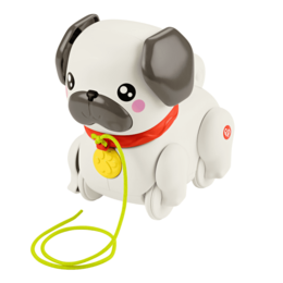 Zabawka FISHER PRICE Pets Spacerowy Mopsik 