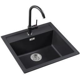 Zlewozmywak FRANKE Sirius SID 610-49 143.0702.688 Onyx + Bateria Pola 143.0702.688 Onyx