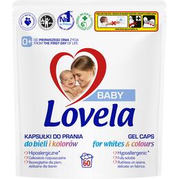 Kapsułki do prania LOVELA BABY DO KOLORU I BIELI 60 SZT.