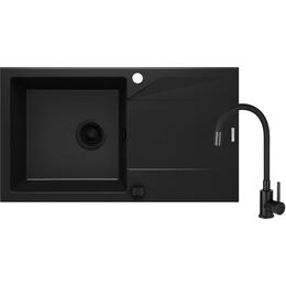 Zlewozmywak DEANTE Evora ZQJJN113 Nero + Bateria