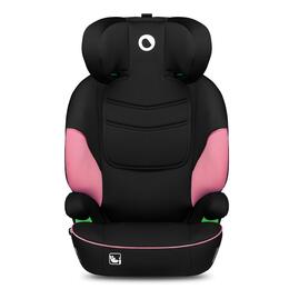 Fotelik samochodowy LIONELO Lars I-Size (15-36 kg) Czarno-różowy
