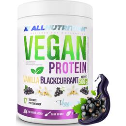 Odżywka białkowa ALLNUTRITION Vegan Protein Wanilia-Czarna porzeczka (500 g)