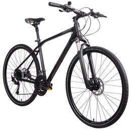Rower crossowy INDIANA X-Cross 5.0 M23 męski Czarno-szaro-brązowy