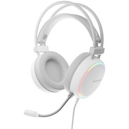 Słuchawki GENESIS Neon 613 RGB Nauszne Biały
