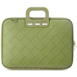 Torba na laptopa BOMBATA Intrecciato 15-16 cali Zielony