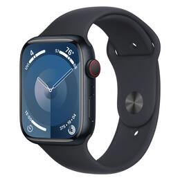 APPLE Watch 9 GPS + Cellular 45mm koperta z aluminium (północ) + pasek sportowy S/M (północ)