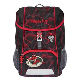 Plecak STEP BY STEP Junior Kid Ninja Yuma Czarno-czerwony