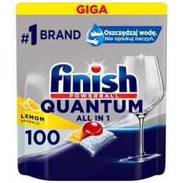 Kapsułki do zmywarek FINISH Powerball Quantum All in 1 Lemon