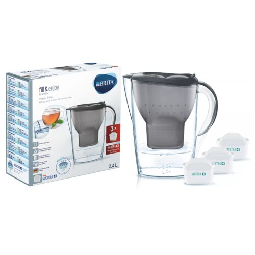 Brita Marella Szary 3 Wklady Maxtra Dzbanek Filtrujacy Ceny I Opinie W Media Expert