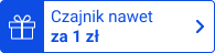 emblemat z niebieskim napisem czajnik nawet za 1 zł
